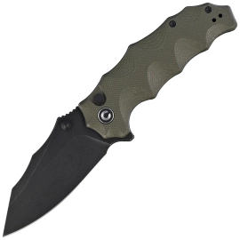 Civivi Natterjack Knife OD Green G10, Black Stonewashed 14C28N (C24028-1)
