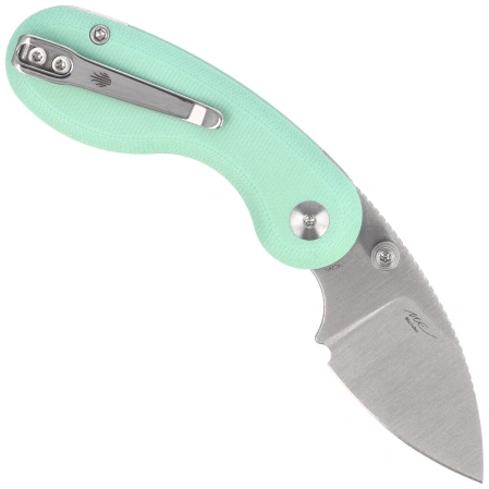 Kizer Microbe Knife Green G10, Satin 14C28N by Maksim Epifantsev (V2742A4)