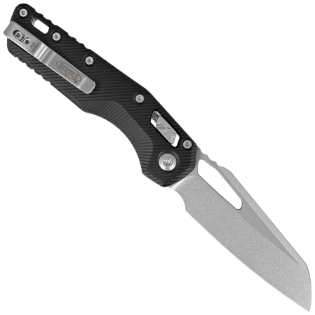 Nóż składany Microtech MSI S/E Black Fluted Aluminium, Stonewashed M390MK by Tony Marfione (210-10FL)