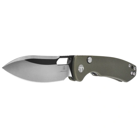 Nóż składany Bestechman Firebird OD Green G10, Satin / Black PVD D2 (BMK05C)