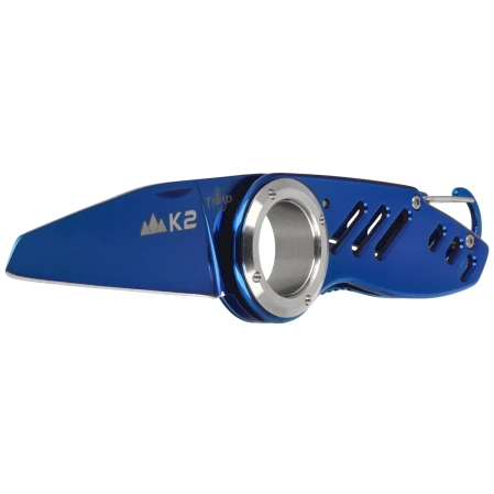 Nóż składany Third Decor Habitat N125 Titanium Blue Polished Steel, Titanium Blue Polished 420 (TH-N125)