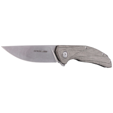 Viper Orso 2 Green Canvas Micarta, Stonewashed Lohmann LO-QPM20-4 by Jens Ansø Knife (V5998CG)