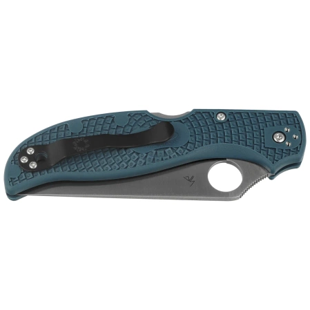 Spyderco Stretch 2 XL Lightweight Knife Blue FRN, Satin K390 by Sal Glesser (C258FPK390)