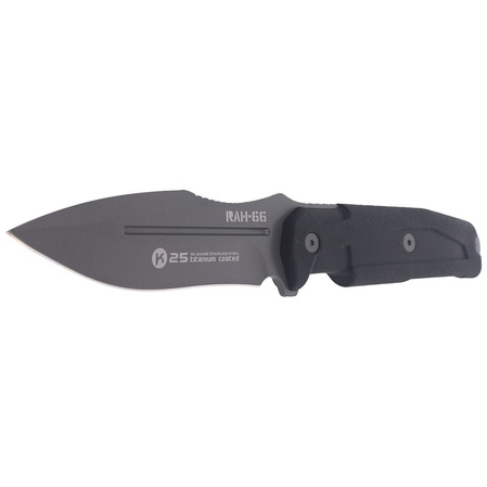 K25 RAH-66 Knife Black Rubber, Titanium Coated (32499)