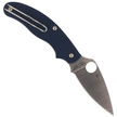 Spyderco UK Penknife FRN Dark Blue CPM S110V PlainEdge Knife (C94PDBL)