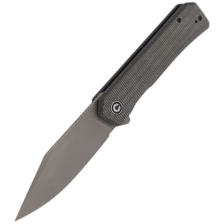 CIVIVI Knife Relic Dark Green Micarta, Gray Stonewashed Nitro-V (C20077B-3)