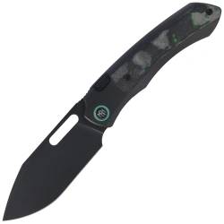 Nóż składany Remette Orca Black Titanium/Kelp Bed CamoCarbonl Carbon Fiber, Black DLC Pearlescent M390 (ORCAKDD)