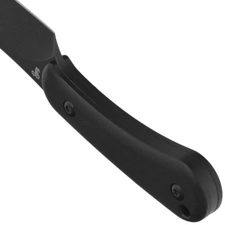 Nóż Kubey Rock Hopper Black G10, Blackwashed 14C28N by Scott Halpern (KU412B)