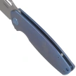 Nóż składany Kubey Tityus KB360D Blue Titanium, Bead Blasted 14C28N