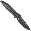 Nóż składany Microtech Socom Bravo T/E Black DLC Titanium / Carbon Fibre, Black DLC HW, Black DLC M390 by Tony Marfione (261-1DLCTCFTIS)