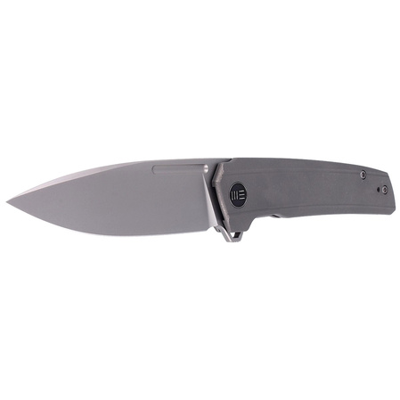 Nóż składany WE Knife Speedster Gray Titanium, Silver Bead Blasted CPM 20CV (WE21021B-1)