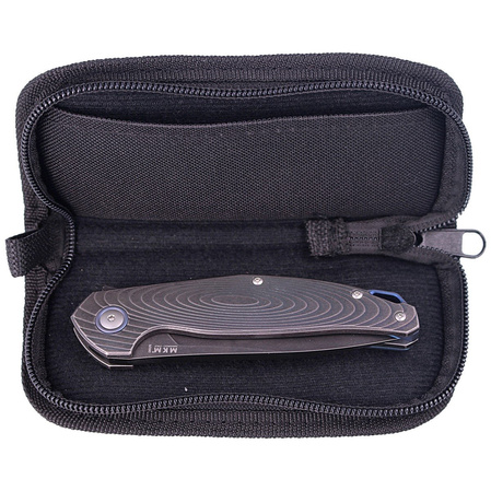 Nóż składany MKM Goccia Dark Stonewashed Titanium, Dark Stonewashed M390 by Jens Ansø (MKGC-TDSW)