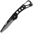 Herbertz Comb Black Stainless Steel, Black 420 (44017)