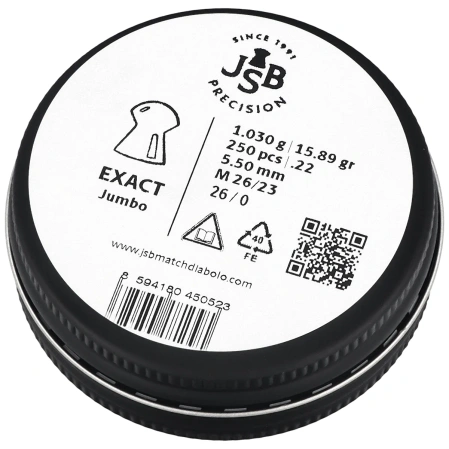 Śrut JSB Exact Jumbo 5.50 mm, 250 szt. (546245-250)
