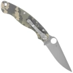 Spyderco Military 2 Knife Digital Camo G10, Satin CPM S30V by Sal, Eric Glesser (C36GPCMO2)