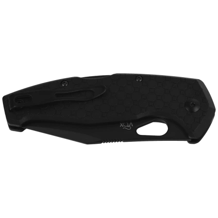 Nóż składany Fox Kita Black FRN, Black Top Shield Niolox by Jesper Voxnaes (FX-625 BB)