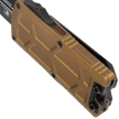 Microtech Exocet II D/E OTF Knife Tan Aluminium, Black M390MK by Tony Marfione (1157-1TA)