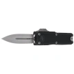 Microtech UTX-70 Gen IV D/E OTF Knife Black Aluminum, Stonewashed M390MK by Tony Marfione (11474-10)