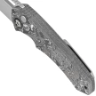 Nóż składany Heretic Pariah Manual White Camo Carbon Fiber, Stonewashed MagnaCut by Tony Marfione Jr.