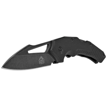Puma Tec Curved Knife Black G10, Black Stonewashed 7Cr17MoV (315913)