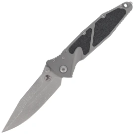 Microtech Socom Elite S/E-M Signature Knife Natural Clear Aluminum, Apocalyptic M390 by Tony Marfione (160-10APNCSS)