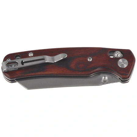 Bestechman Cicada's Wing Knife Desert Ironwood, Satin 10Cr15MoV (BMK06-W-3)