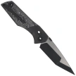 Bestech Knife Cetus Bronze Black Titanium / Carbon Fiber, Black PVD / Satin M390 by Poltergeistworks (BT2304C)