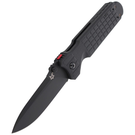 FOX Predator II Liner Lock Folding Knife, Black (FX-446 B)