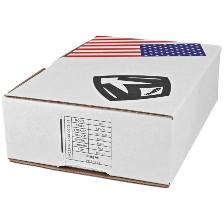 Nóż automatyczny OTF Medford MERC-1 D/E Black Aluminium, Bronze Clip, Tumbled S45VN by Greg Medford (MK2134TG-42AB-Q2C1-B1)