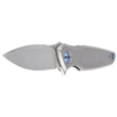 Spartan Blades Pandia Knife Gray Titanium, Blue HW, Stonewashed MagnaCut by Curtis Iovito (SF16SWBL)