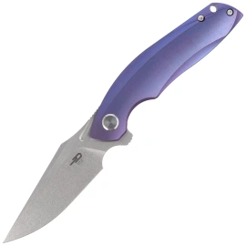 Nóż składany Bestech Ghost Blue Titanium, Stonewashed / Satin CPM S35VN (BT1905B)