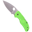 Spyderco Native 5 Salt FRN Green, LC200N Spyder (C41PGR5)