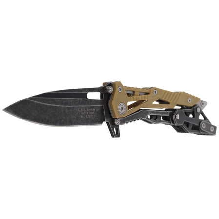 Herbertz CJH Desert G10 Knife, Stonewashed 420 (578712 - 10000339)