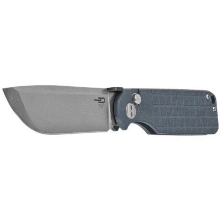 Bestech Glok Grey G10, Stonewashed 14C28N by Keanu Alfaro Knife (BG55B)