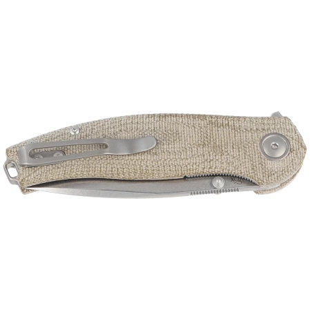 Viper Vale Green Canvas Micarta, Stonewashed MagnaCut by Jesper Voxnæs Knife (V6006CV)