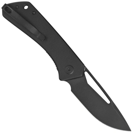 Kubey Knife Thalia Black G10, Blackwashed 14C28N (KU331S)