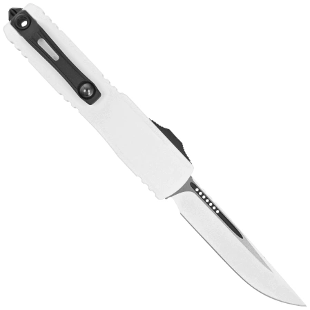 Microtech Ultratech Gen IV S/E Signature OTF Knife Storm Trooper White Aluminium, White Cerakote M390MK by Tony Marfione (11214-1STD)