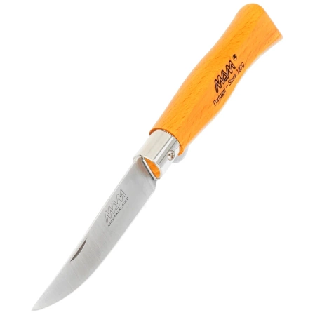 MAM Douro S z blokadą, Orange Beech Wood, Steel HD knife (2006-OR)
