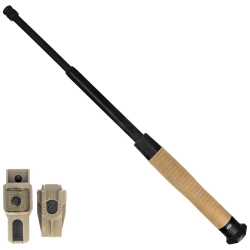 Pałka teleskopowa hartowana ESP Easy Lock 18'', Triangle, Ergonomic khaki (ExBTT-18HE-KH BHT-54)