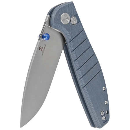 Bestechman Knife Goodboy Blue G10, Satin D2 by Keanu Alfaro (BMK04I)