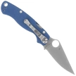 Nóż składany Spyderco Para Military 2 Cobalt Blue G10, Satin CPM SPY27 by Sal, Eric Glesser (C81GPCBL2)
