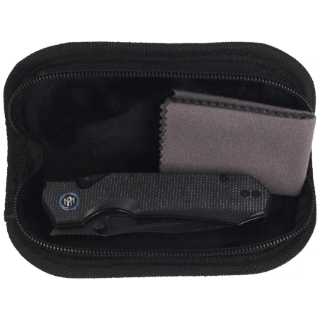 Nóż składany Remette Rhino Micarta, Stonewashed 14C28N (MC25B)