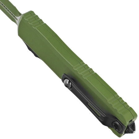 Nóż automatyczny OTF Microtech Ultratech Gen III ZBP D/E Cerakote Green Aluminium, Cerakote Green M390MK by Tony Marfione (1122-1GR-C20Z4)