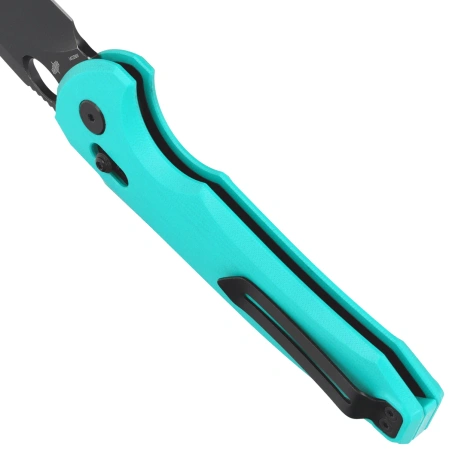 Bestech Noctar Knife Mint Green G10, Black PVD 14C28N by Kombou (BG66F)