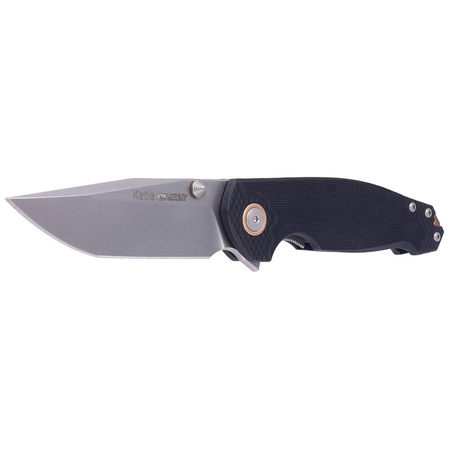 Viper Katla Black G10 3D, Stonewashed M390 by Jesper Voxnæs Knife (V5982GB3D)