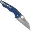 Spyderco YoJumbo Knife Cobalt Blue G10, Satin SPY27 by Michael Janich (C253GPCBL)