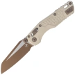 Microtech MSI Ram-Lok Mini S/E Knife Champagne Gold Frag Aluminium, Gold M390MK by Tony Marfione (210M-10FRCG-C19Z23)