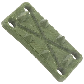 KickForce Self-Defense Boots Spikes, Green (KF-GRN)