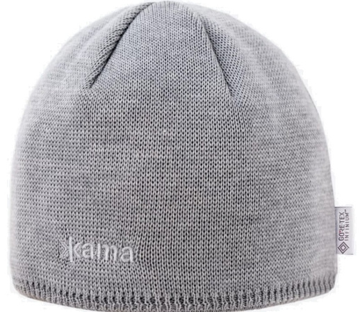 Czapka Kama 100% Merino Wool Gore-Tex Infinium Windstopper, Gray (AW69-109 M)