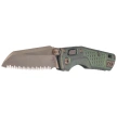 Nóż składany Microtech MSI Ram-Lok Mini S/E Marfione Select Frag Antique Green Titanium, Bronze HW, Bronze F/S M390MK by Tony Marfione (210M-15FRMS2)